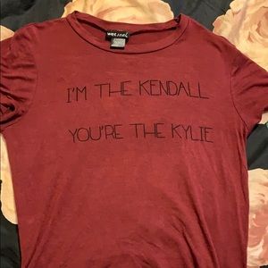 KUWTK Kendall and Kyle crop top